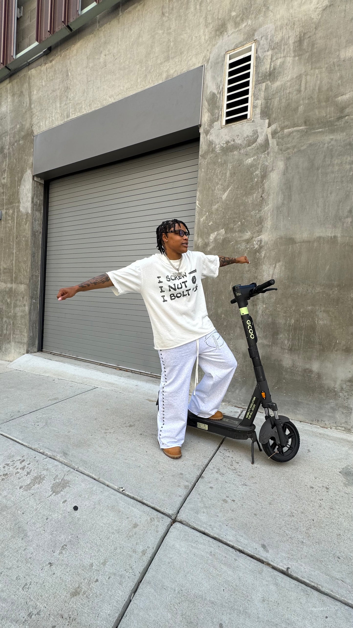 PCLUB LOGO SWEATPANTS