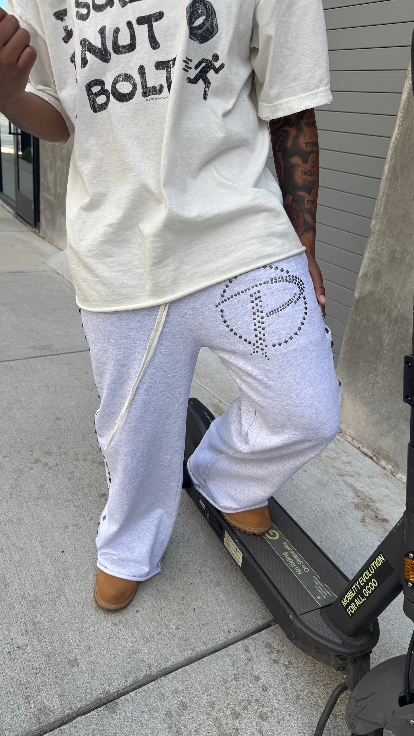 PCLUB LOGO SWEATPANTS